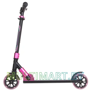 Самокат Tech Team Comfort 145R Lux 2022 (черный/розовый) картинка 3